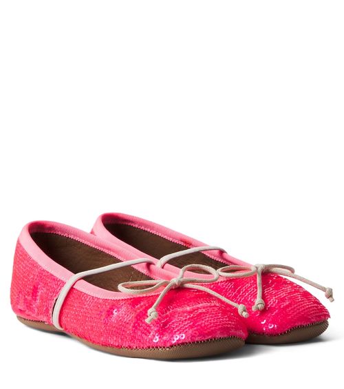 PèPè Embellished ballet flats