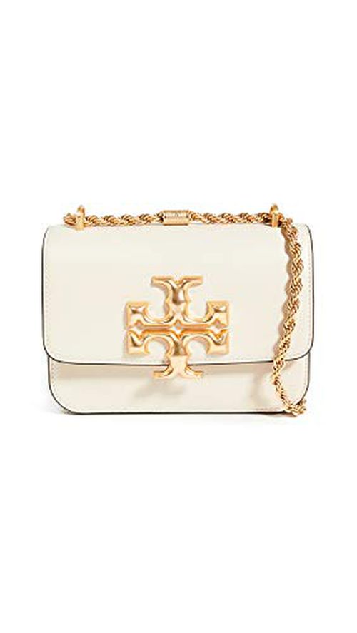 Tory Burch Women's Small Eleanor Convertible Shoulder Bag, New Cream, Off White, One Size