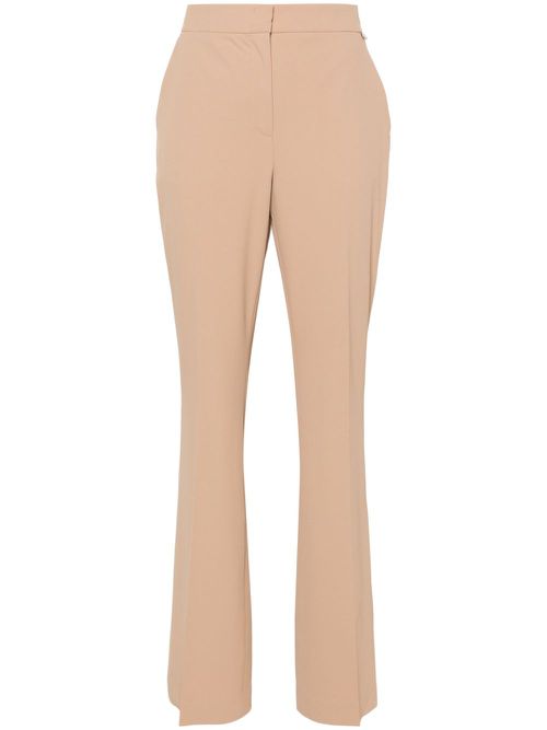 Mid-rise tailored trousers - Neutrals