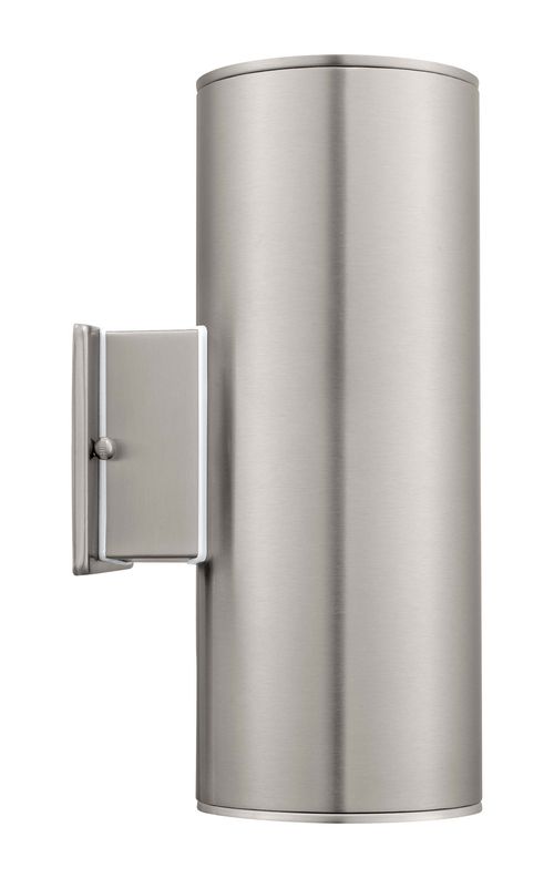 Stainless Steel Two Light Outdoor Wall Mount from the Ascoli Collection