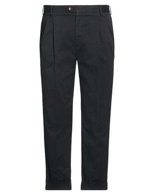 Man Pants Black Size 36 Cotton, Elastane
