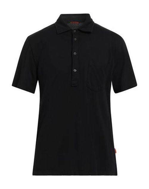 Man Polo shirt Black Size L Cotton