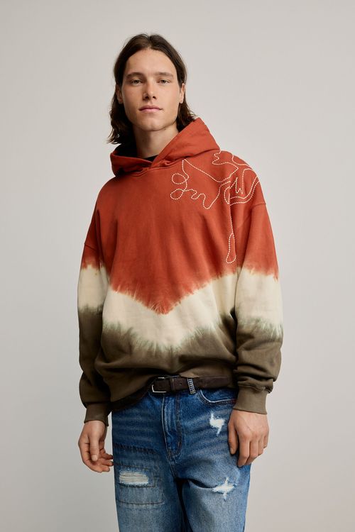Tie-dye sweatshirt