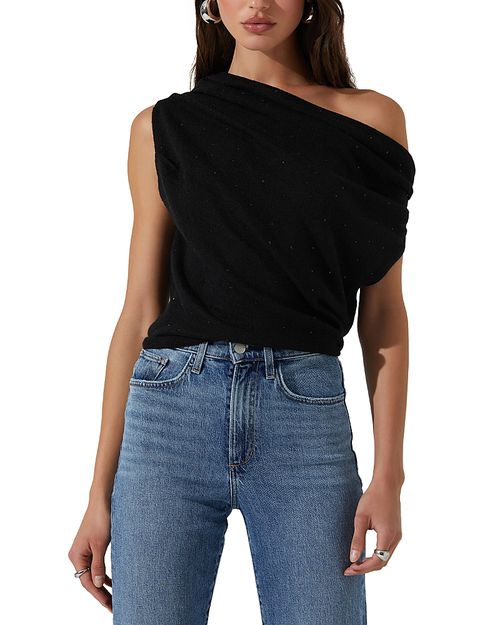 Dezina One Shoulder Sweater