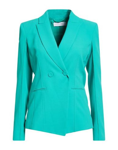 Woman Blazer Green Size 4 Polyester