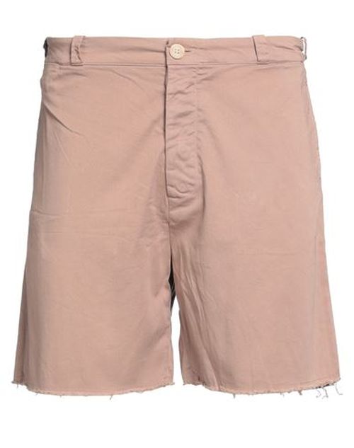 Man Shorts & Bermuda Shorts Light brown Size 31 Cotton