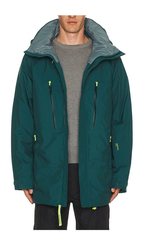Whitespace Parka Jacket in Atlantic Deep. S also in L, M, XL/1X