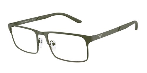Emporio Armani EA1170 3399 Men's Eyeglasses Green Size 53 - Blue Light Block Available