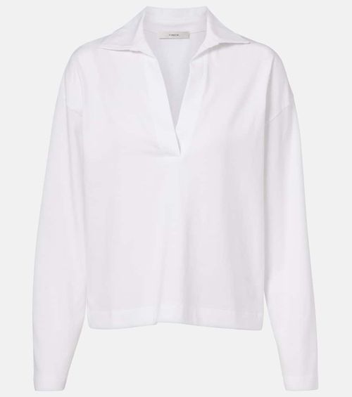 Cotton polo shirt