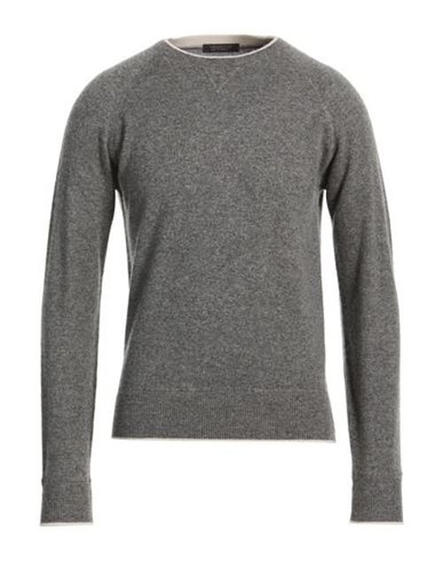 Man Sweater Grey Size 36 Cashmere