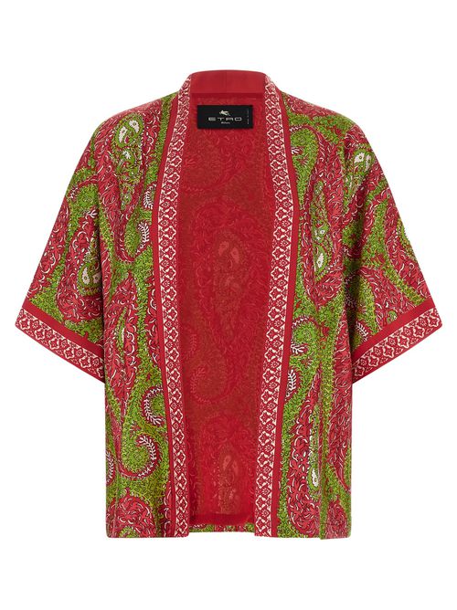 Kesa Paisley Foliage Sweaters And Cardigans Multicolor