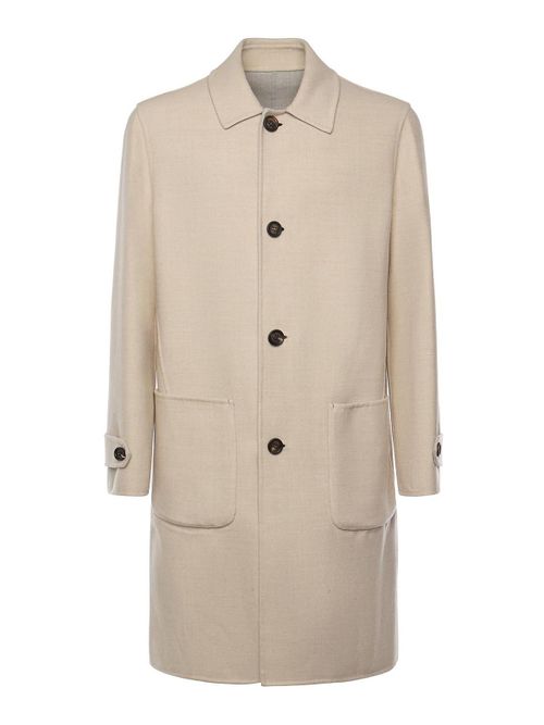 Reversible Wool Coat