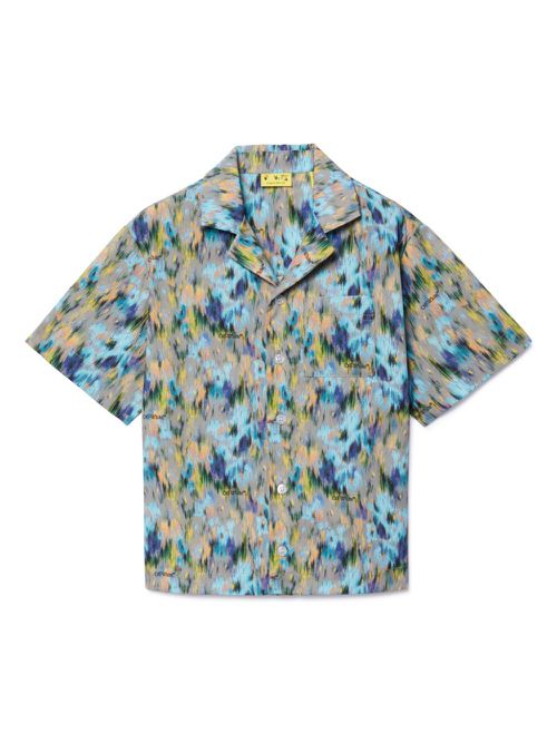 Watercolor shirt - Blue