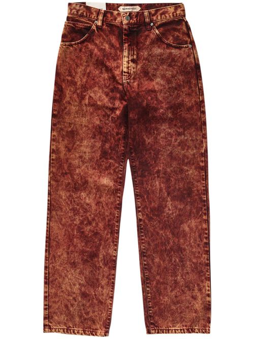 Warkworth straight-leg jeans - Orange