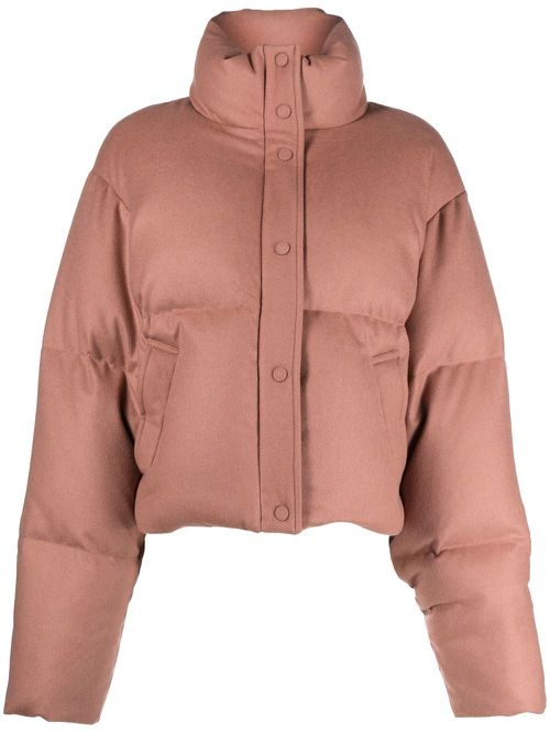 Padded short down jacket - Pink