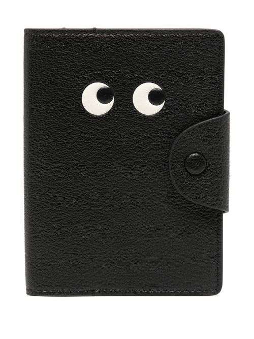 Anya Hindmarch eyes passport case - Black