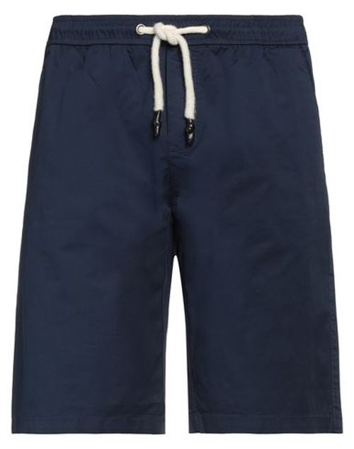 Man Shorts & Bermuda Shorts Midnight blue Size 30 Cotton, Elastane