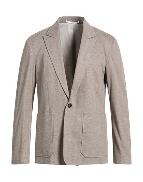 Man Blazer Grey Size 38 Cotton