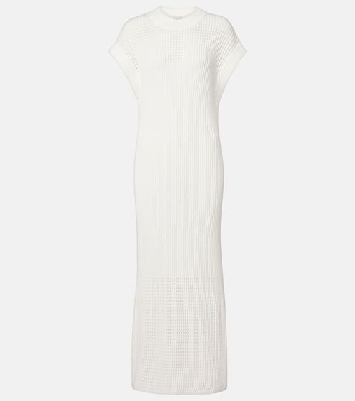 Cheston pointelle cotton maxi dress