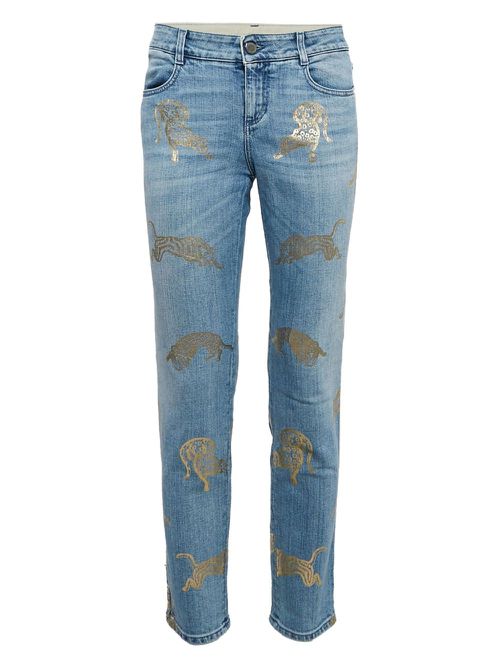 Printed jeans - Blue