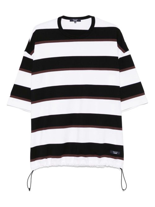 Comme des Garçons Homme striped T-shirt - White