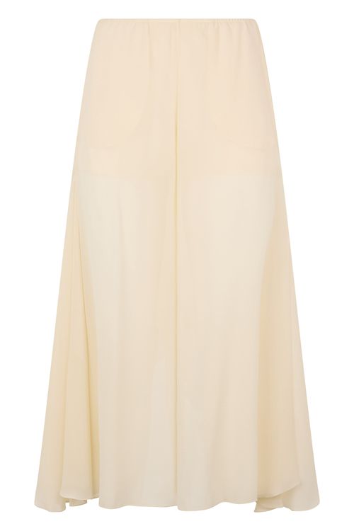 Chloé Silk Trousers with Fluid Design