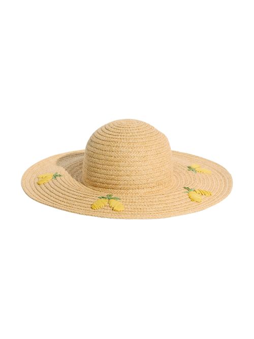 Love & roses Cappello beige / giallo / kiwi
