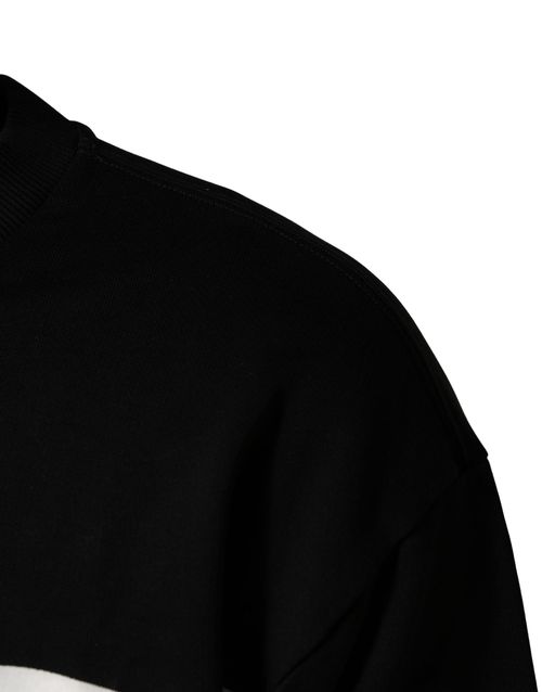 Logo-Embroidered Cotton Sweatshirt — Red