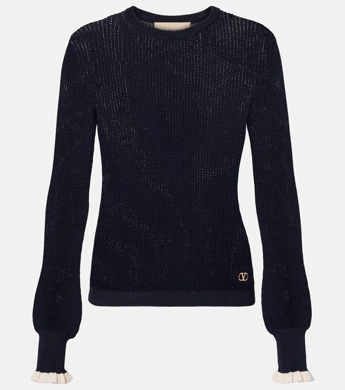 Cotton-blend sweater