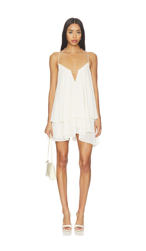 NBD Kalika Mini Dress in White. XS. Also in