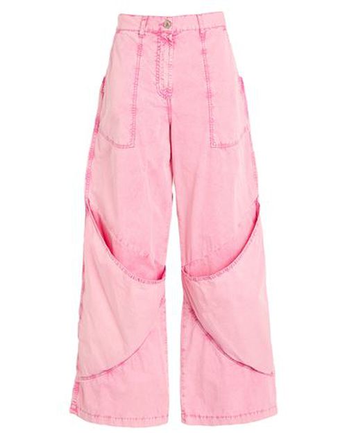 Woman Pants Pink Size 25 Cotton