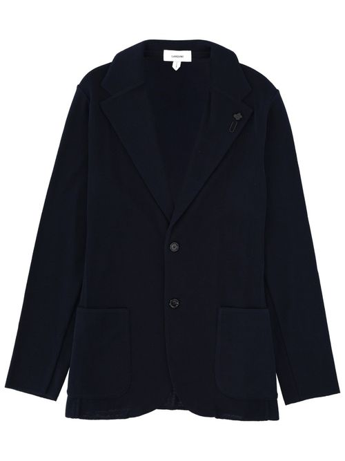 Single-breasted Jacket With Pin