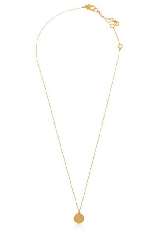 Kate Spade A Initial Mini Pendant Necklace