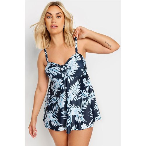 Buckle Front Tummy Control Swim Dress