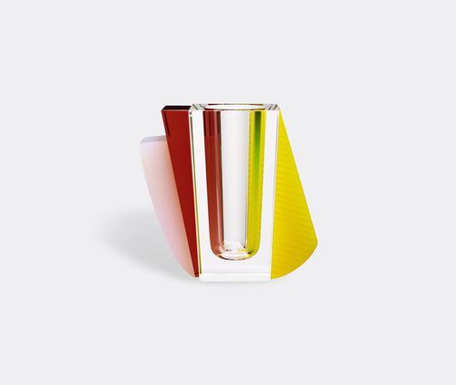 'raleigh' Vase, Orange And Yellow