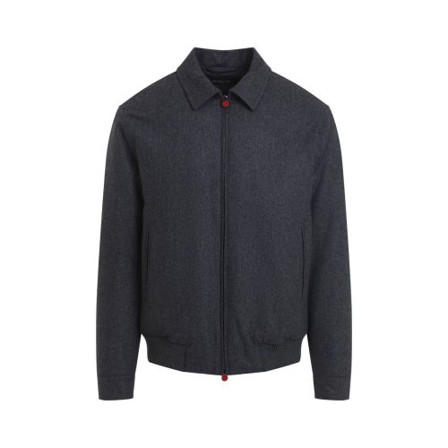 Dark Grey Zip Up Jacket