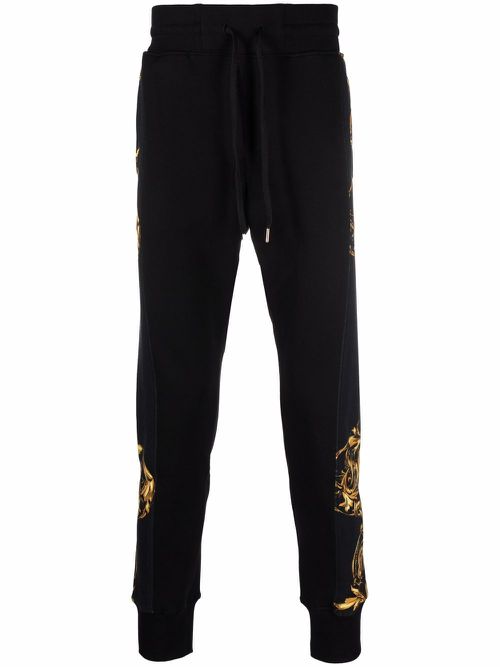 Regalia Baroque panelled track pants - Black
