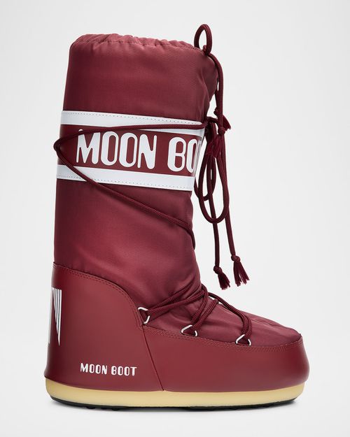 Icon Nylon Knee-High Snow Boots