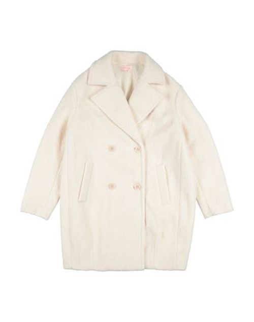 Kid Girl Coat Cream Size 12 Polyester