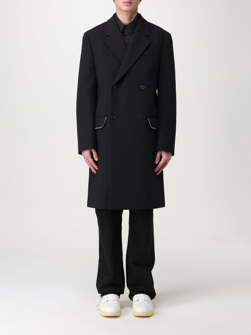 Coat Men color Black