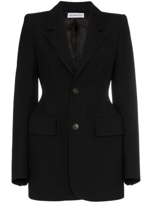 Black Wool Blazer