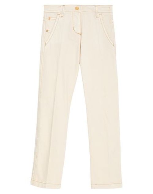 Jacob Cohёn Woman Jeans Ivory Size 27 Cotton, Lycra