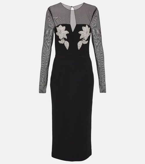Rebecca Vallance Ginevra embellished midi dress