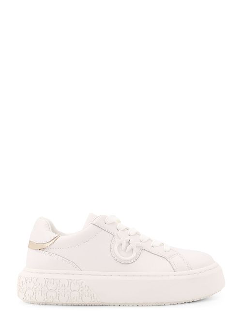 Love Birds Logo Flatform Sneakers