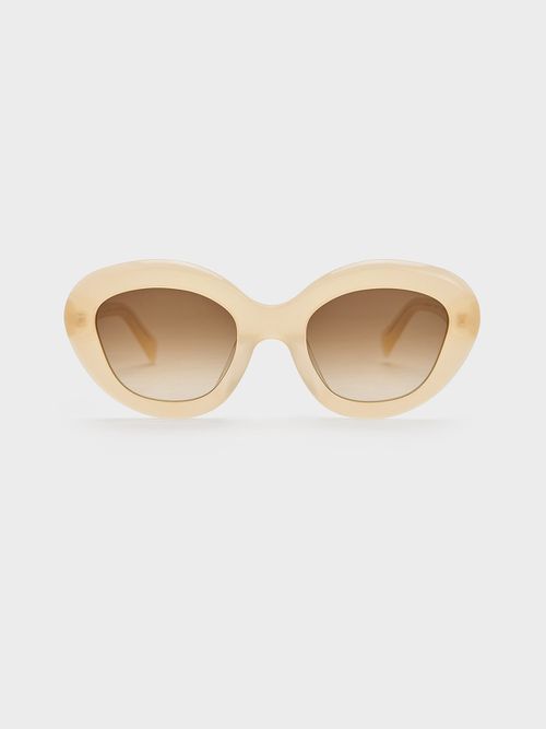 Charles & Keith | Charles & Keith - Recycled Acetate Cateye  display picture 1