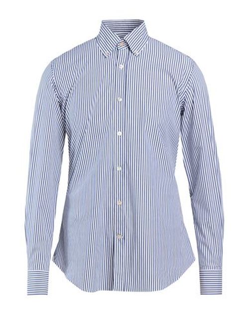 Man Shirt Navy Size 15 ¾ Cotton, Polyester, Elastane