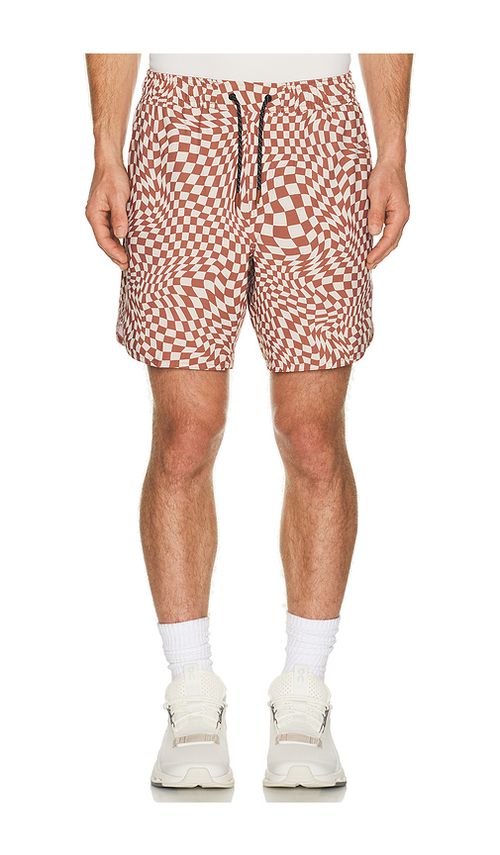Legends Luka 7 Lined Short in Brown. M. Also in S, L, XL/1X