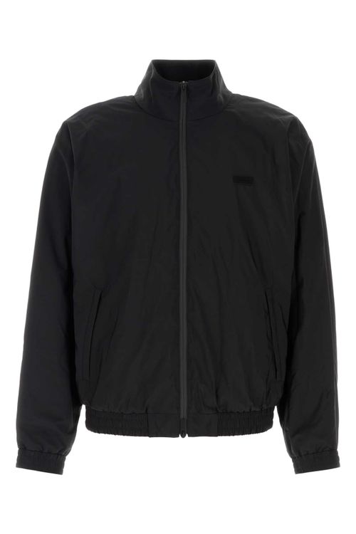 Wool Blend Jacket — Black
