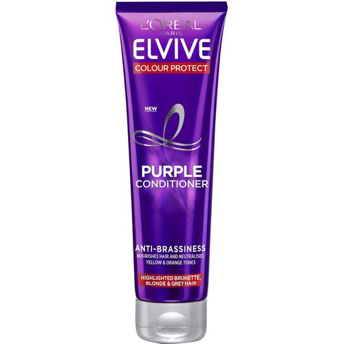 L'Oreal Paris Unisex Elvive Colour Protect Anti-Brassiness Purple Conditioner 150ml - One Size