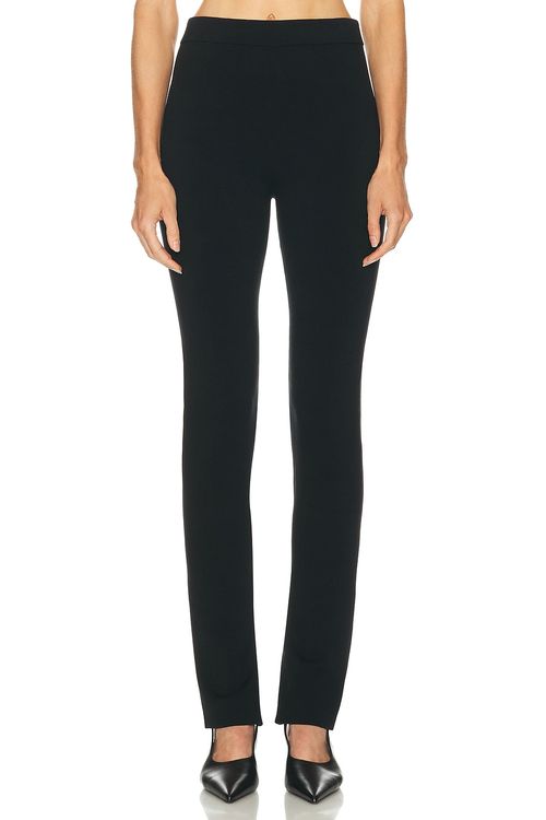 EAVES Aashna Zip Pant in Black - Black. XS also in XXS, S, M
